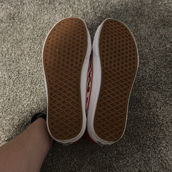 Vans Old Skool Red Checker size 9.5 - Picture 6 of 6